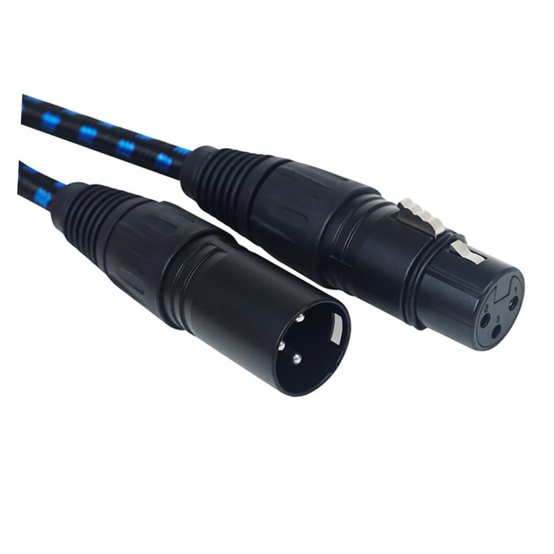 BESPORTBLE 3M كابل ميكروفون XLR من الذكر إلى الأنثى مع تقليل الضوضاء للغيتار الباس الصوتي - Image 3